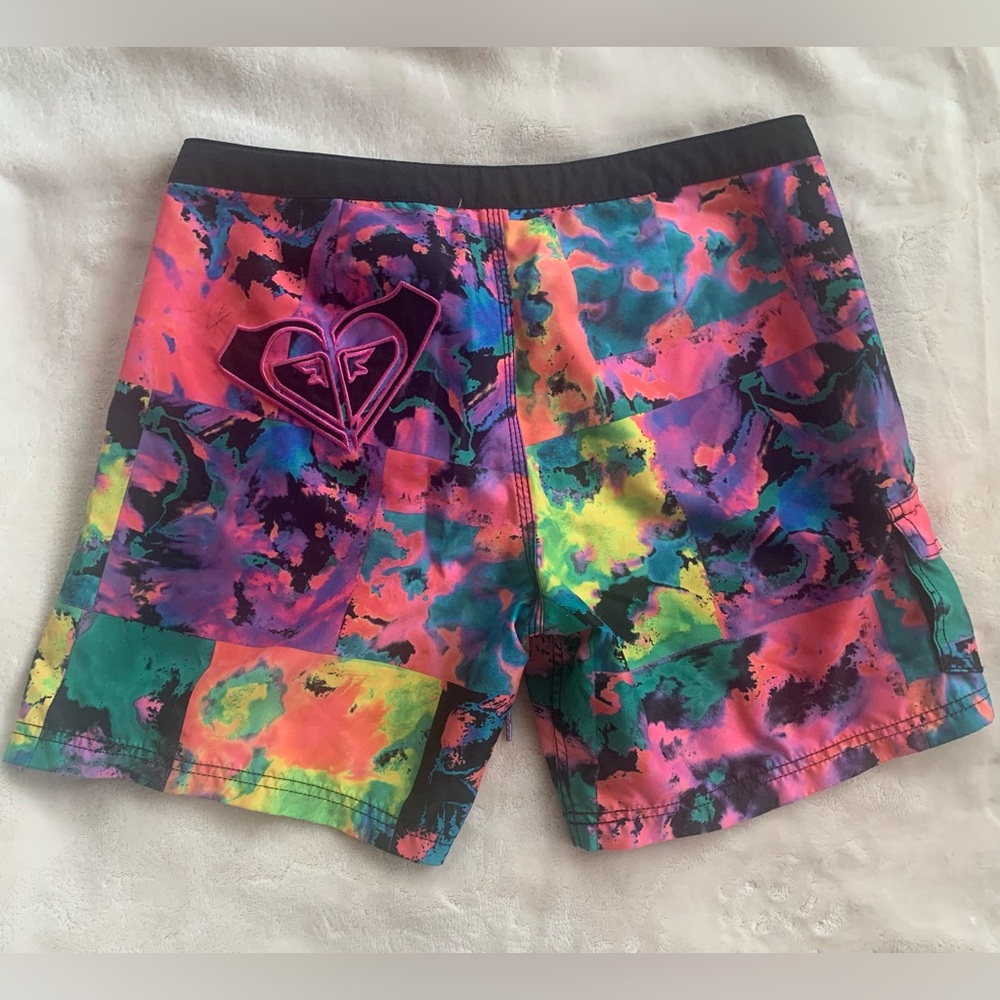 Women’s Roxy Multicolor Patchwork Boardshorts - image 2